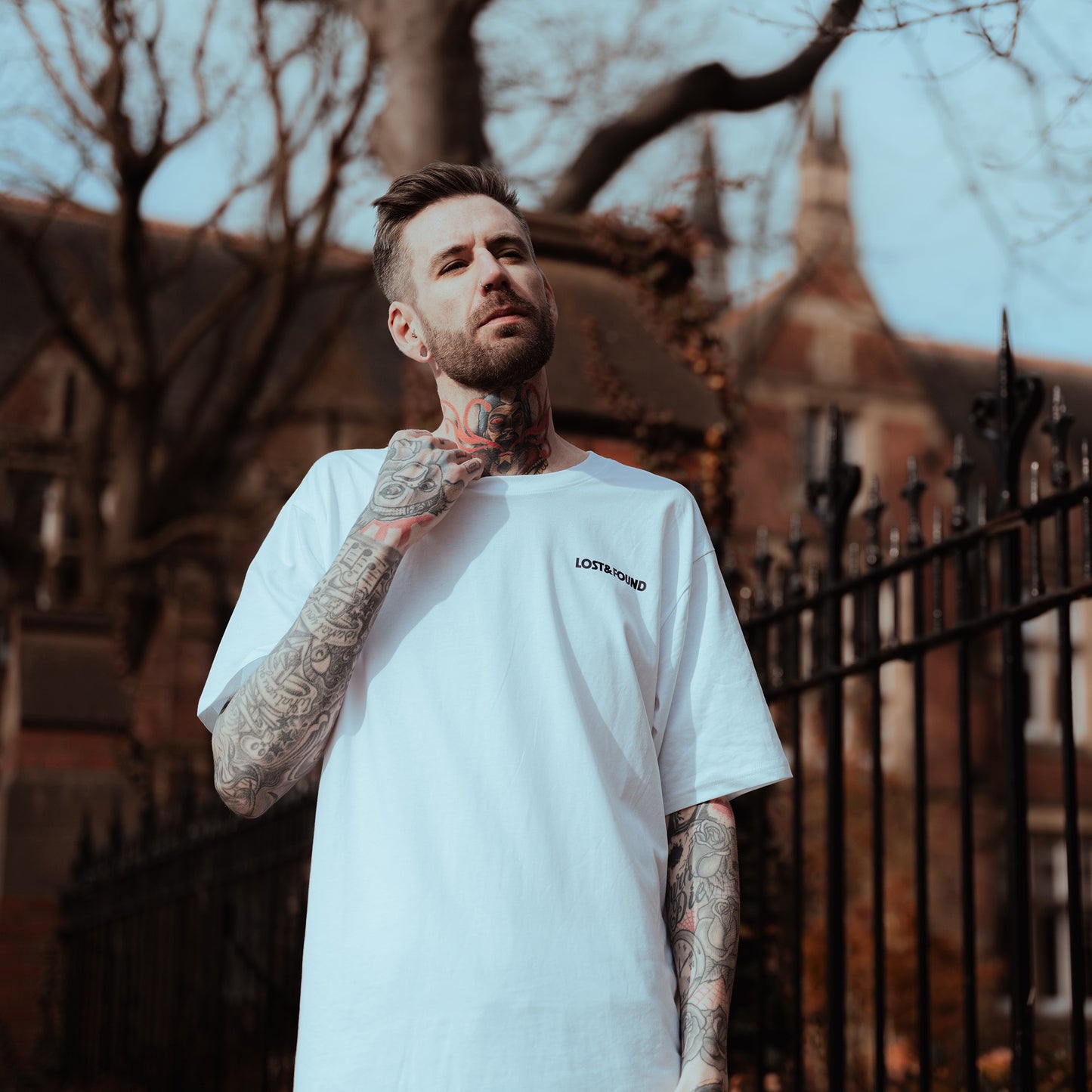 Lost & Found Basics T-Shirt - White