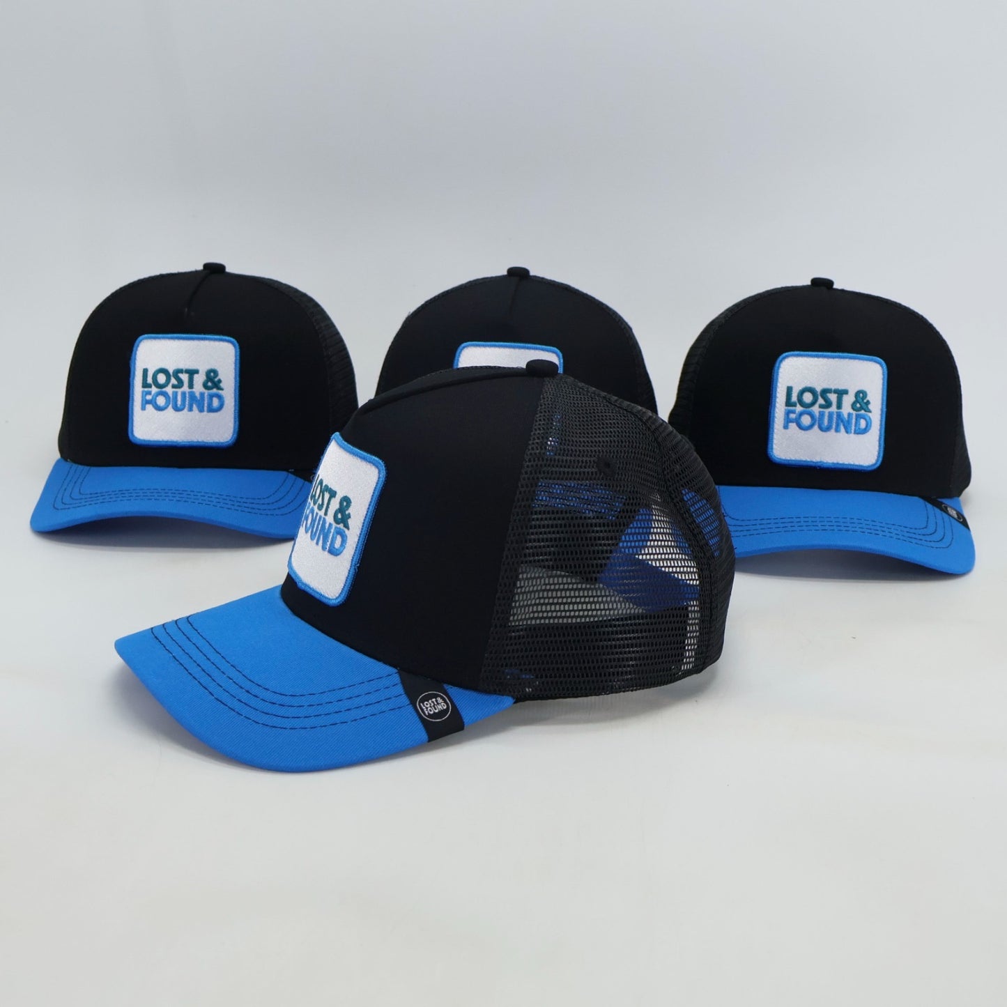 Lost & Found Trucker Cap - Black/Blue