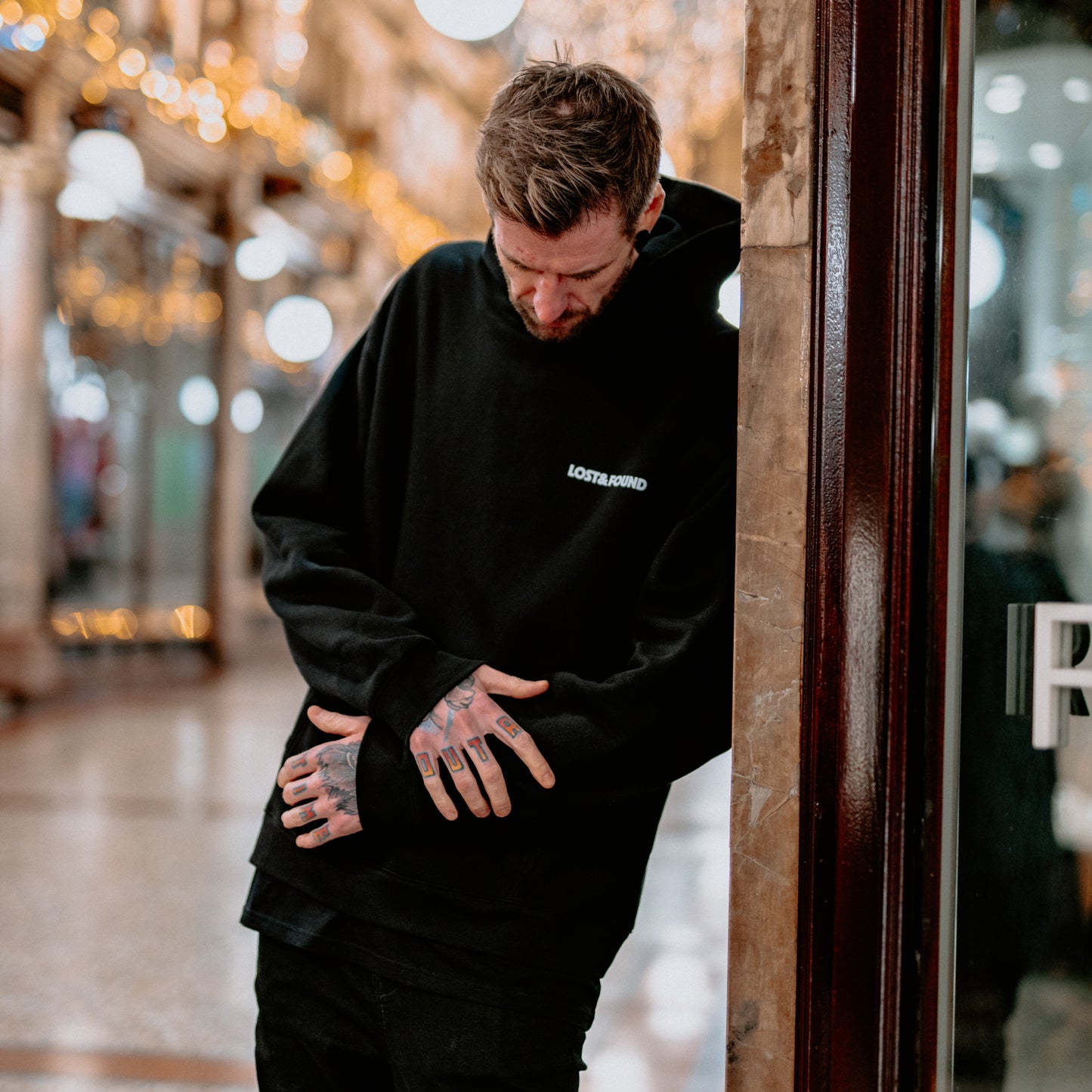 Lost & Found Basics Hoodie - Black