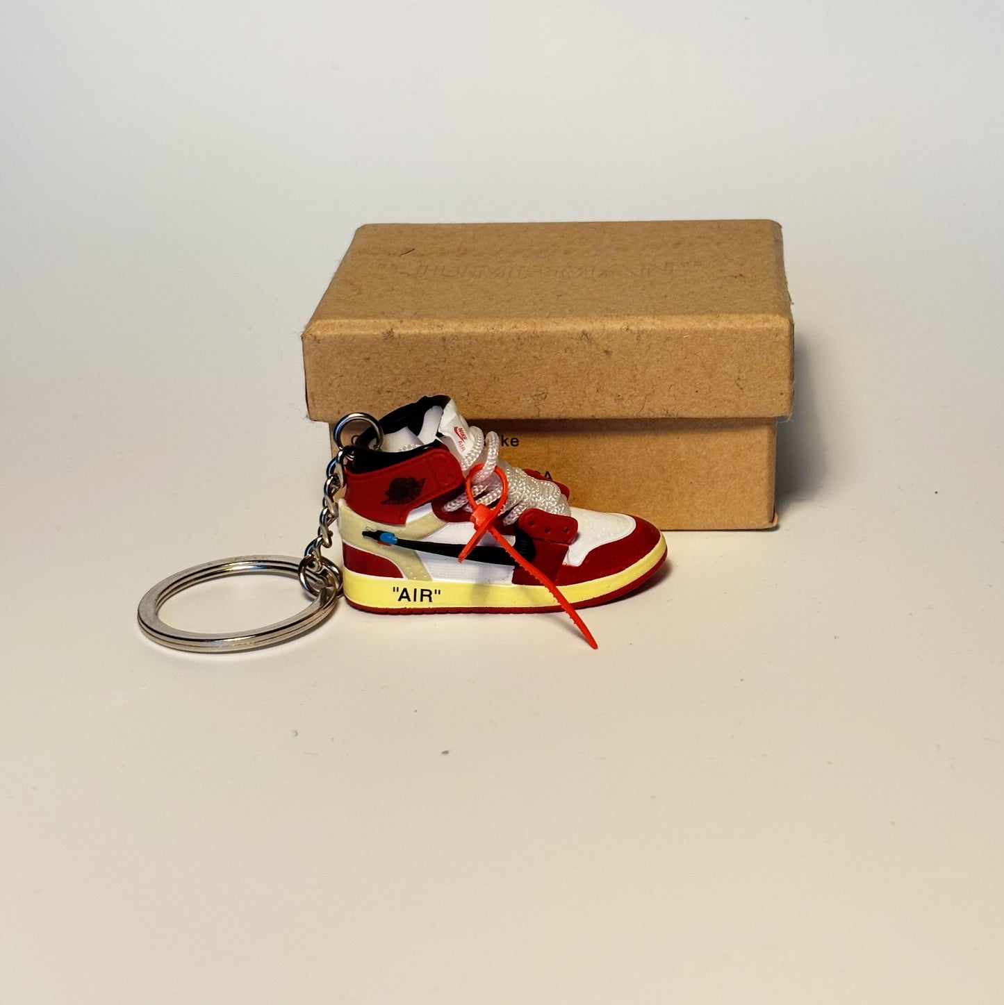 Jordan 1 High Chicago Off White Keychain
