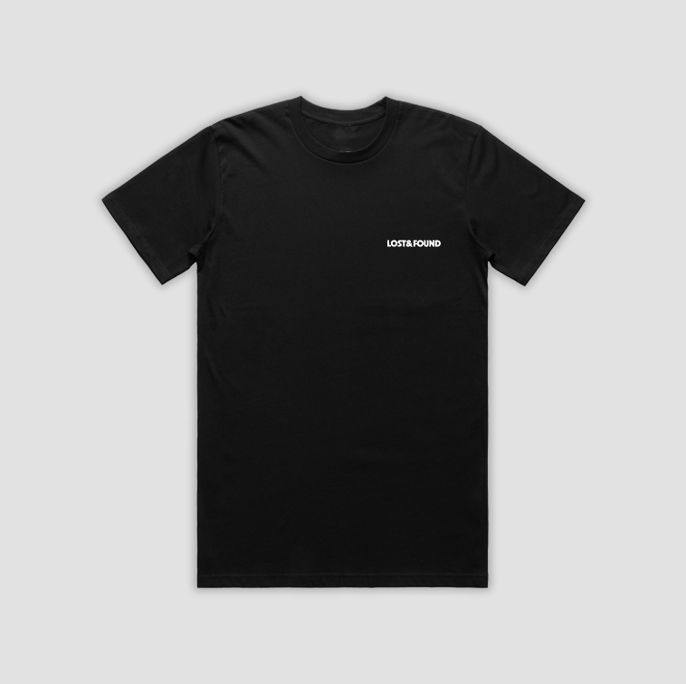 Lost & Found Basics T-Shirt - Black