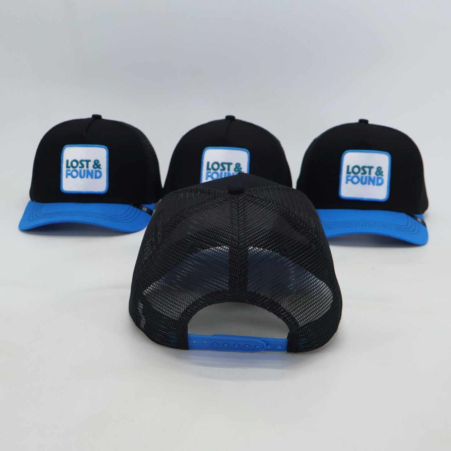 Lost & Found Trucker Cap - Black/Blue
