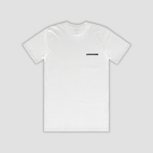 Lost & Found Basics T-Shirt - White