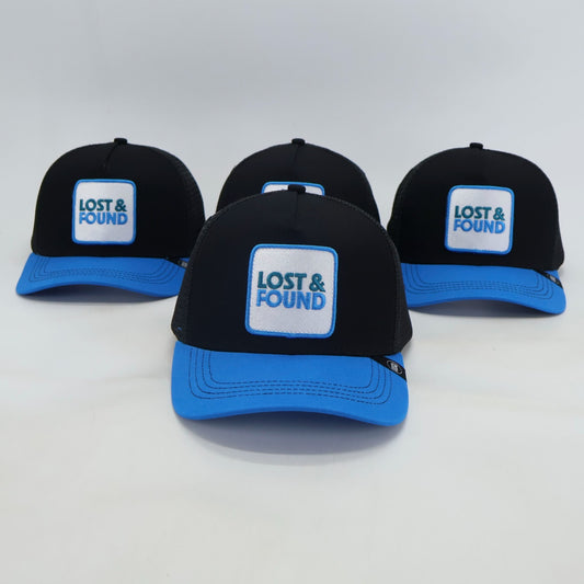 Lost & Found Trucker Cap - Black/Blue